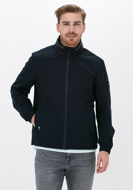 TOMMY HILFIGER Jack RIPSTOP STAND COLLAR JACKET Bleu foncé - large