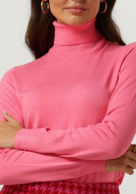Roze LIU JO Coltrui ECS MAGLIA M/L DVITA COLORLOGO - large