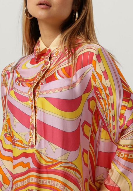 ANA ALCAZAR Mini robe 049590-3344 en jaune - large