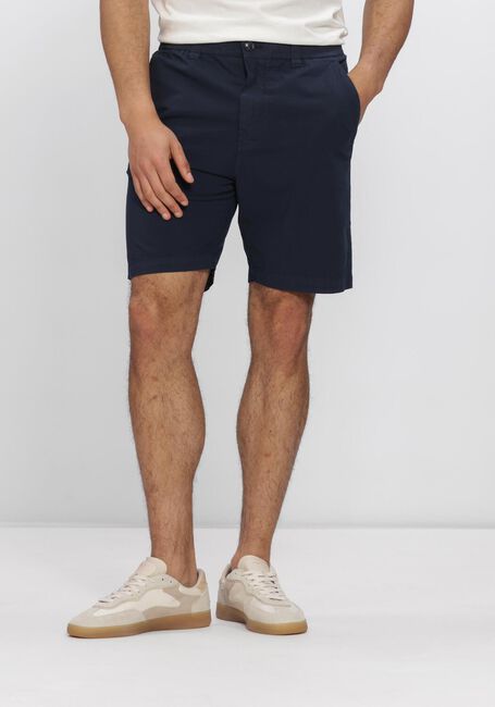 BUTCHER OF BLUE Pantalon courte TRISTAN CHINO SHORT Bleu fonc&eacute; - large