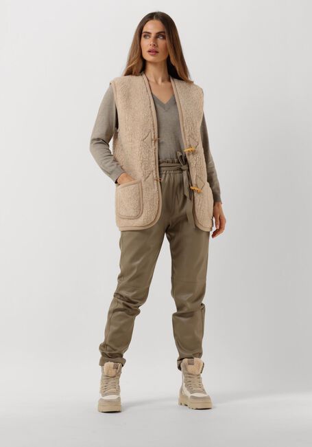 Beige MINUS Trui MILLA 3/4 SLEEVE KNIT PULLOVER - large