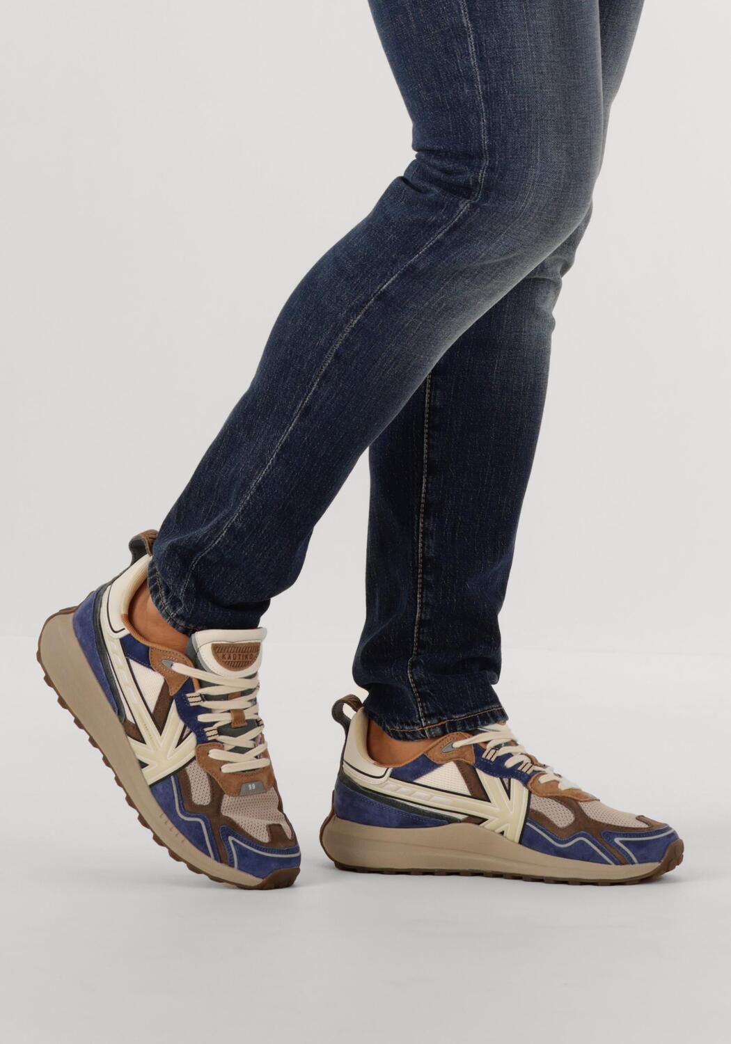 KAOTIKO Baskets basses VANCOUVER TECH en bleu - large