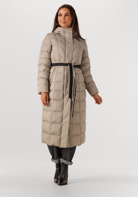 Zand BEAUMONT Gewatteerde jas VALENTINA LONG COAT - large