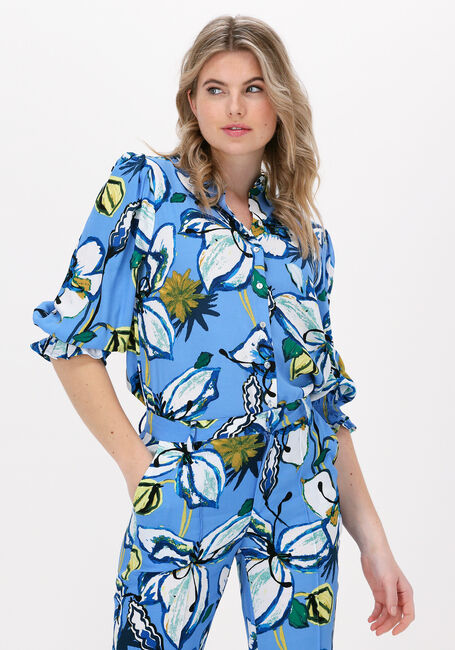 Blauwe POM AMSTERDAM  LILY BLOUSE - large