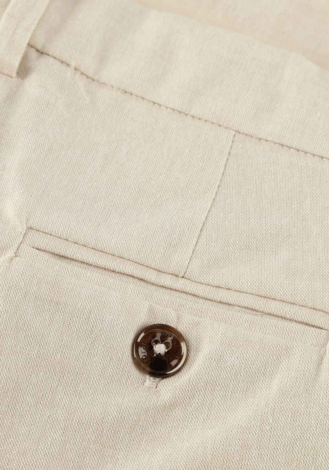 Beige MAYORAL Korte broek LINEN SUITING BERMUDA - large