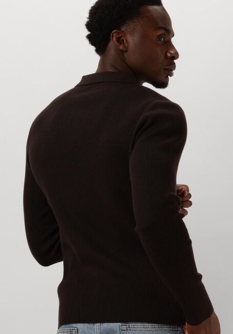 DRYKORN Polo TESUAN en marron - large