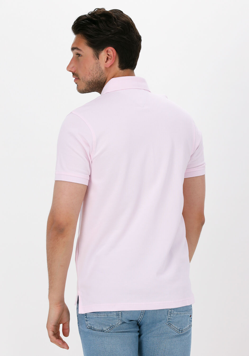 TOMMY HILFIGER Polo 1985 SLIM POLO Rose clair Omoda