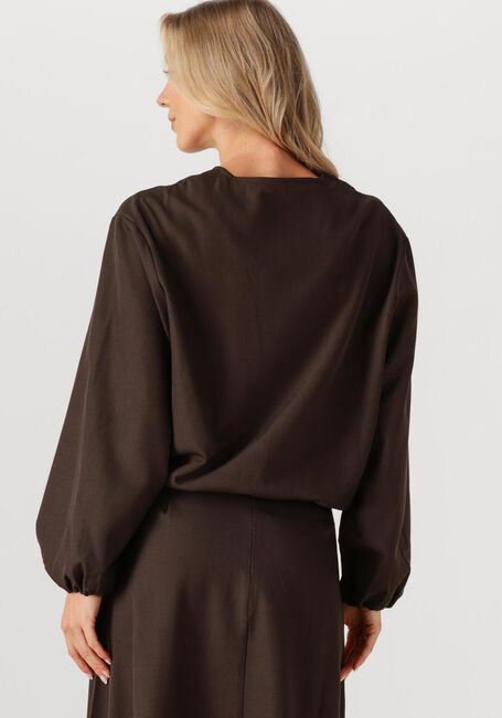 CO'COUTURE Jack LUNA BALLOON ZIP JACKET en marron - large