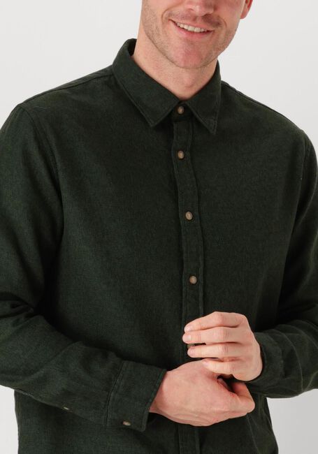 SELECTED HOMME Chemise décontracté SLHREG-OWEN FLANNEL MIX SHIRT Vert foncé - large