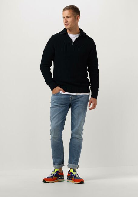 SAINT STEVE Col roulé LIAM Bleu foncé - large