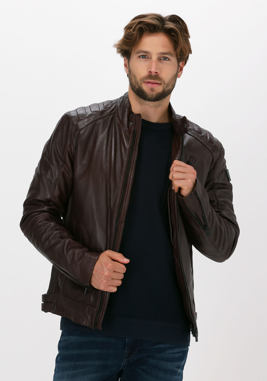 Veste en cuir short online