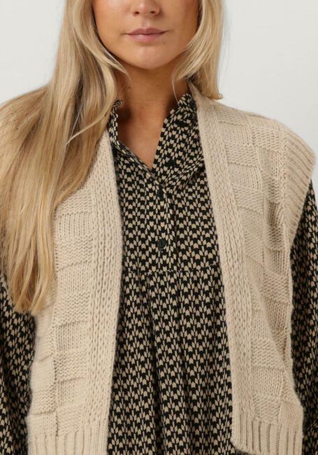 BY-BAR Gilet OLE CHECK GILET Sable - large