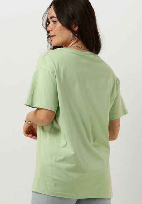 COLOURFUL REBEL T-shirt LOGO WAVE LOOSEFIT TEE Menthe - large