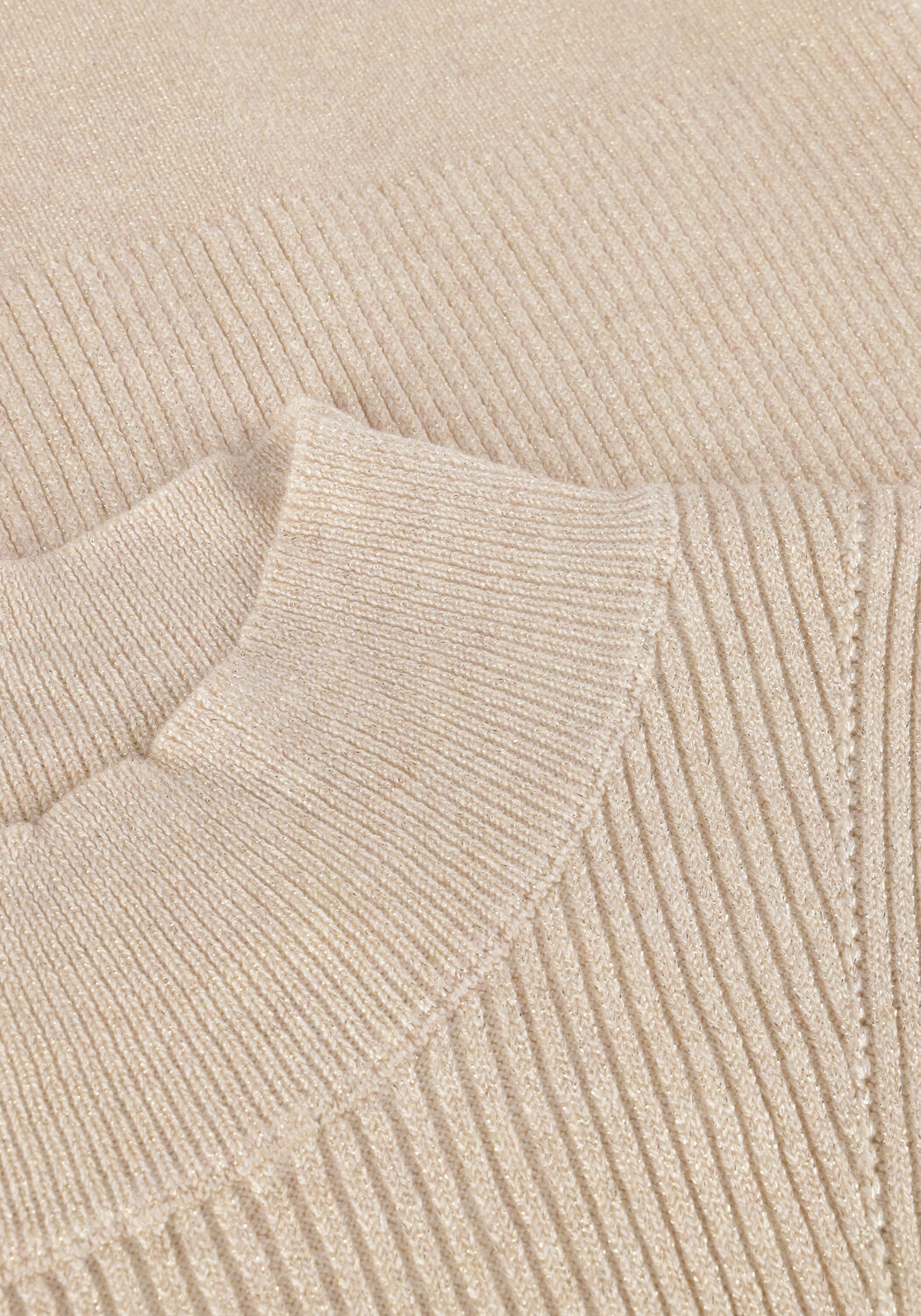 NUKUS Haut AMBER TOP LUREX Sable - large