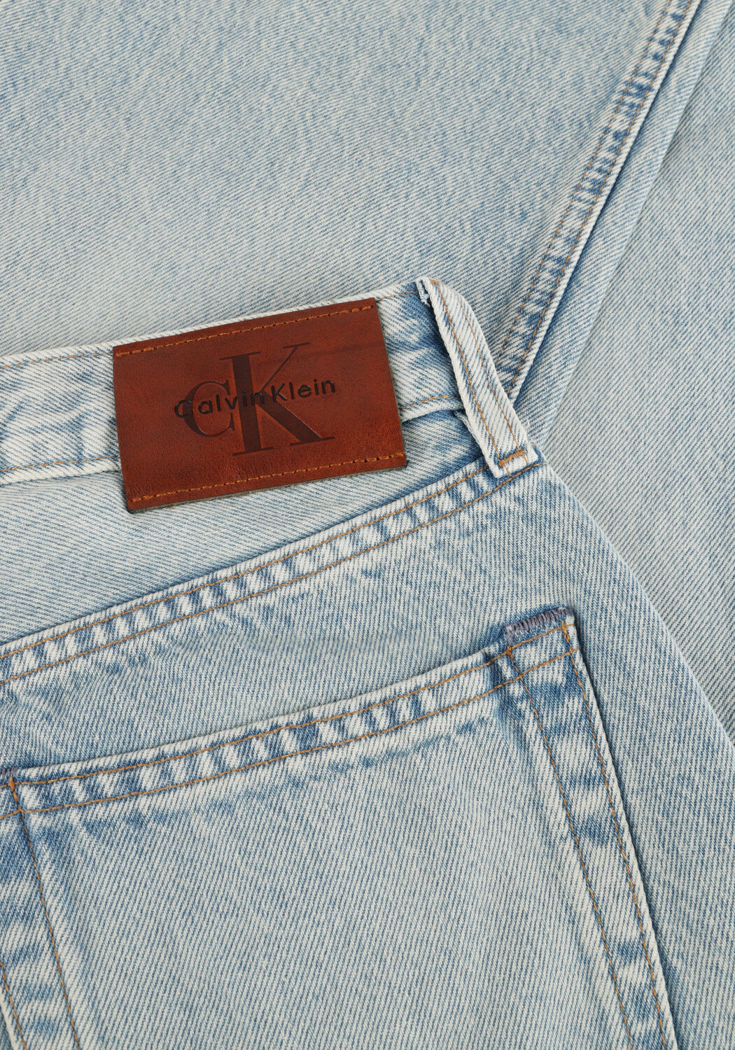 CALVIN KLEIN Straight leg jeans SIGNATURE 90S STRAIGHT LAFAYETTE Bleu clair - large