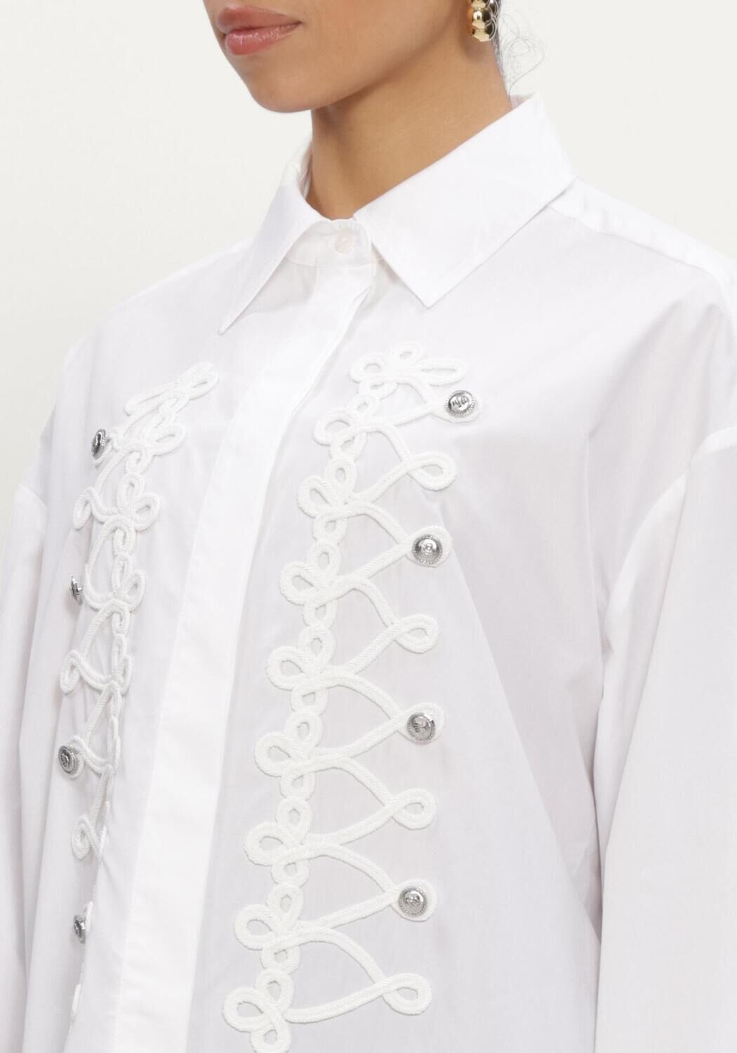 Witte CO'COUTURE  VIANNECC OFFICER SHIRT - large