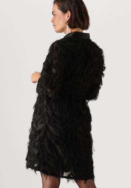 SELECTED FEMME Mini robe SLFMYLINE 3/4 SHORT FLUFFY SHIRT en noir - large