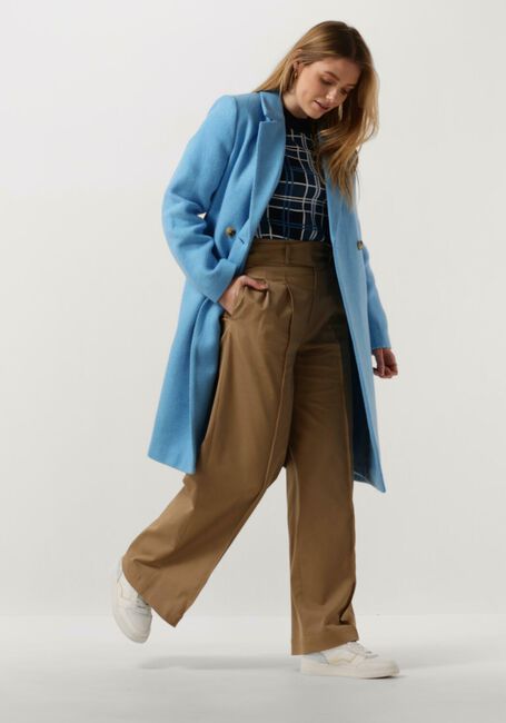 Lichtblauwe MODSTRÖM Mantel EDINMD COAT - large