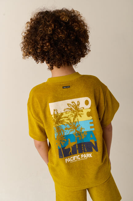 TUMBLE 'N DRY T-shirt PACIFICUS Ocre - large