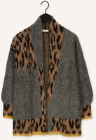 LIU JO Gilet MAGLIA APERTA M/L GARZATA JAC en gris LIU JO Gilet MAGLIA APERTA M/L GARZATA JAC en gris - medium
