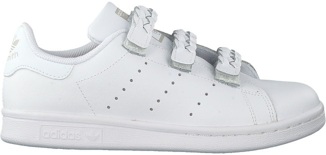 Adidas Baskets Basses Stan Smith Cf J En Blanc Omoda