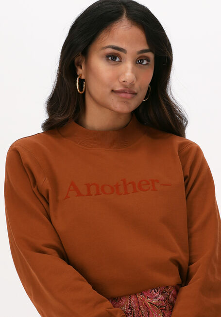 ANOTHER LABEL Chandail ANOTHER SWEATER en marron - large