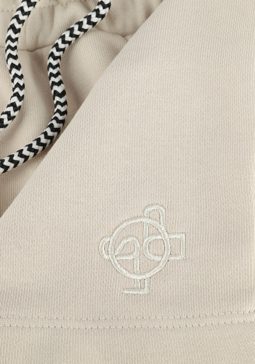 Beige JUST FEMALE Korte broek PAISLEY SWEAT SHORTS - large