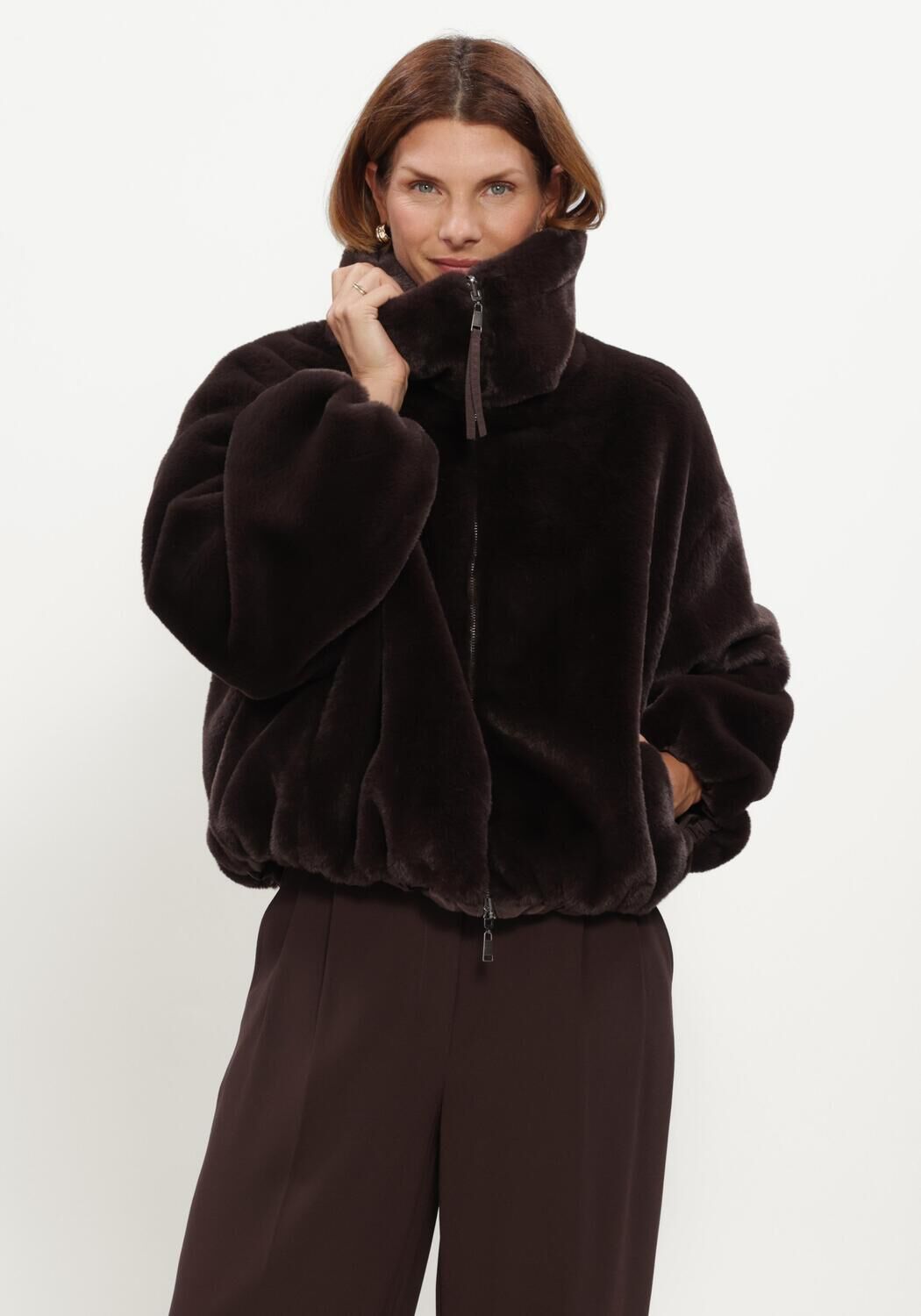 Bruine BEAUMONT Jassen MAXIE JACKET - large
