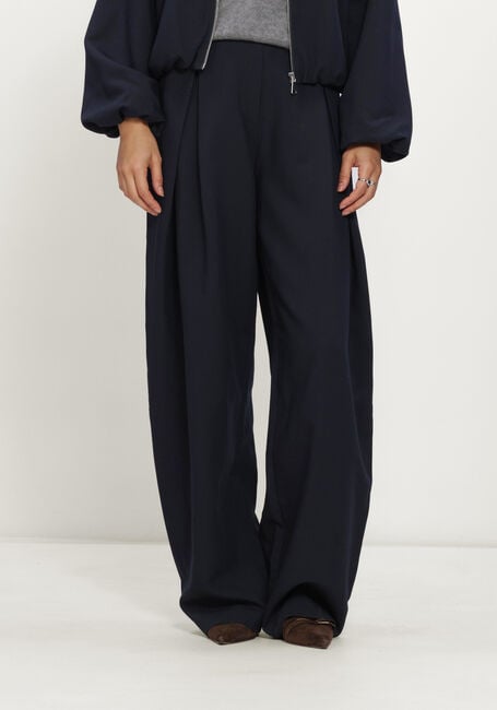 Donkerblauwe LINA LOCCHI Wijde broek LL-BERYL - large
