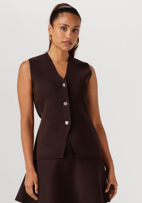 Bruine NEO NOIR Gilet SWAY SMOOTH KNIT WAISTCOAT - large
