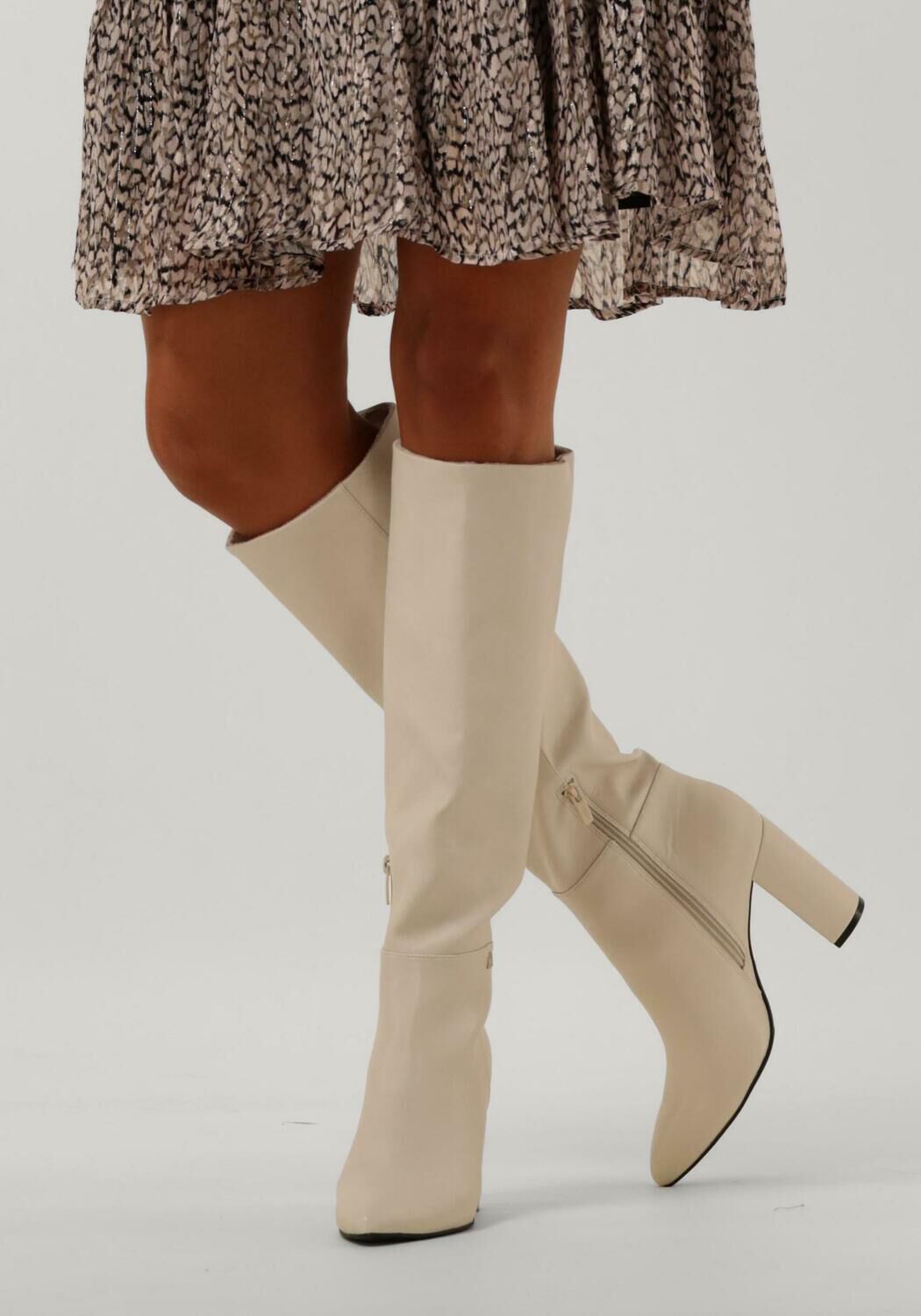 MEXX Bottes hautes KRYSTAL en beige - large