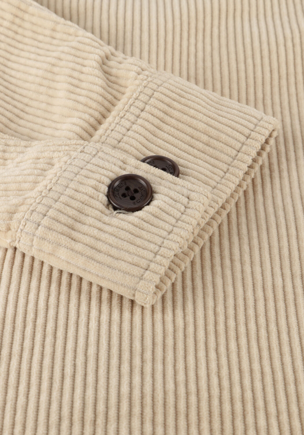 JC RAGS Surchemise ACE CORD en beige - large