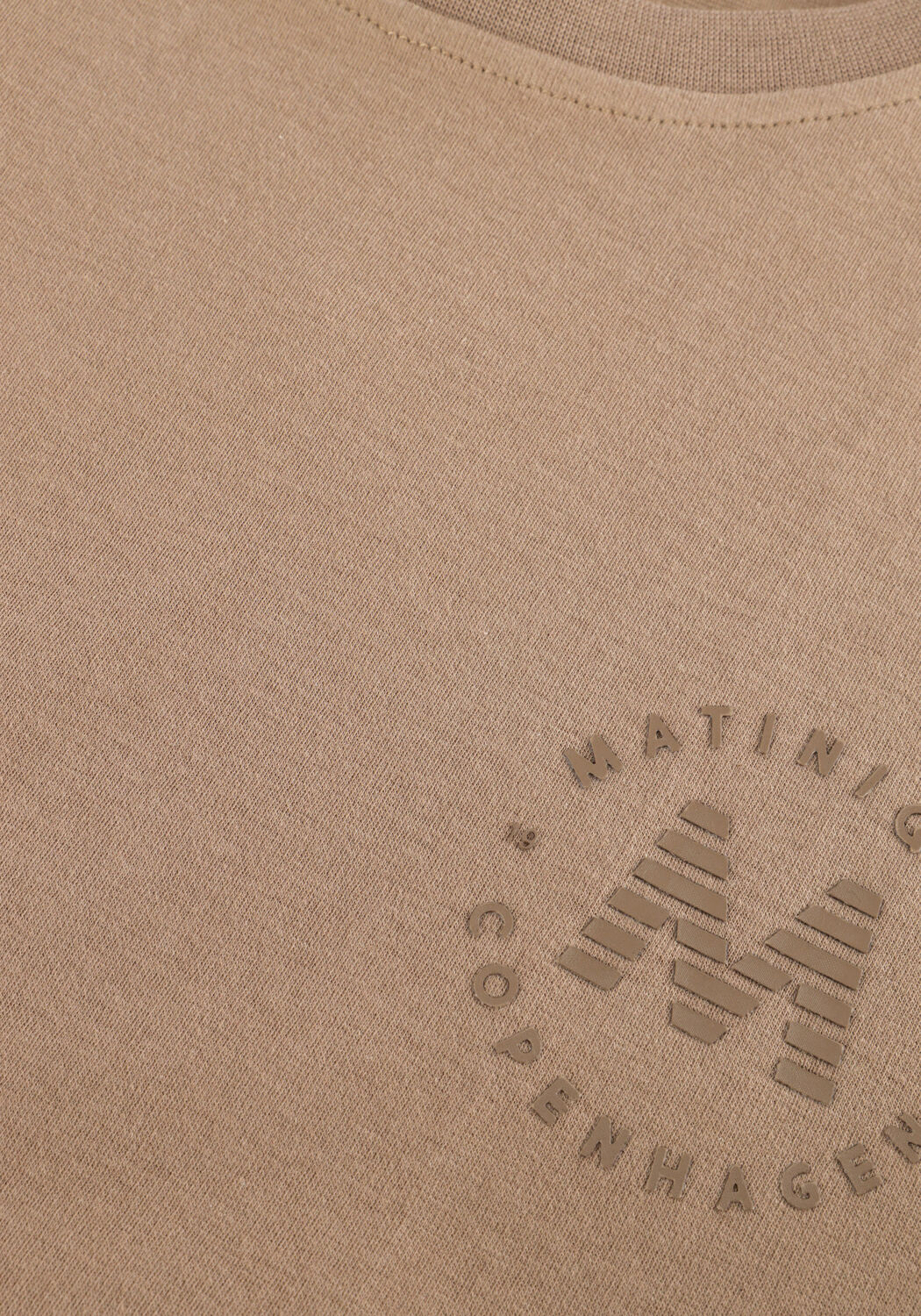 MATINIQUE T-shirt MAJEREMY CREW en beige - large