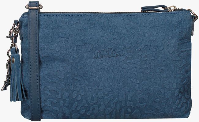 Blauwe BY LOULOU Clutch 01POUCH117S - large