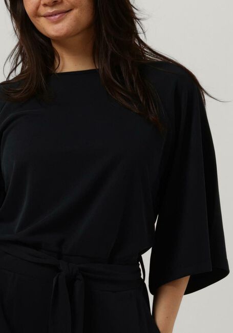 SUMMUM Combinaison JUMPSUIT WASHED MODAL en noir - large