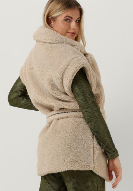 GOOSECRAFT Gilet RILEY VEST en beige - large
