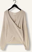 Beige MSCH COPENHAGEN Trui MSCHZINELLE RACHELLE WRAP PULLOVER Beige MSCH COPENHAGEN Trui MSCHZINELLE RACHELLE WRAP PULLOVER - medium