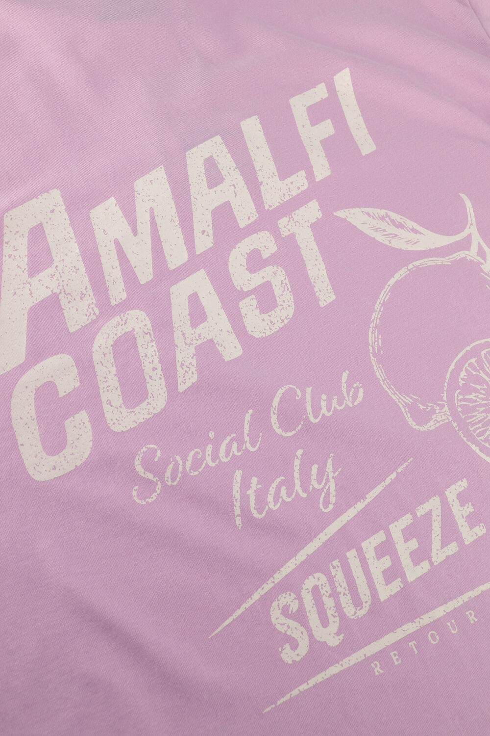 RETOUR T-shirt NURIA en violet - large