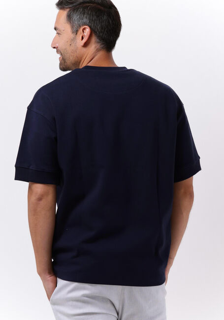 SELECTED HOMME T-shirt SLHOVERSIZECORTON SS O-NECK TEE W en bleu - large
