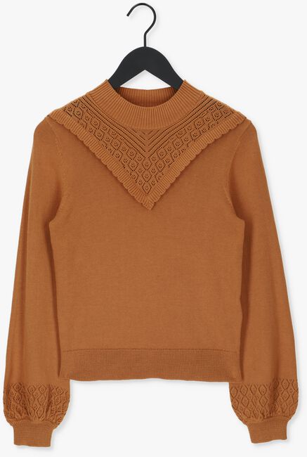Camel OBJECT Trui SHARON L/S KNIT PULLOVER - large