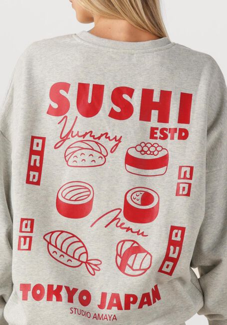 Grijze STUDIO AMAYA Sweater JAPAN - large