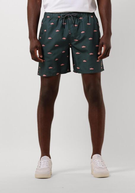 Groene SHIWI Zwembroeken MEN SWIMSHORT CLOWNFISH - large