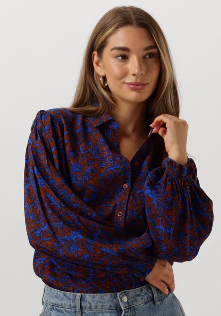 Blauwe YDENCE  BLOUSE ALYSSA - large