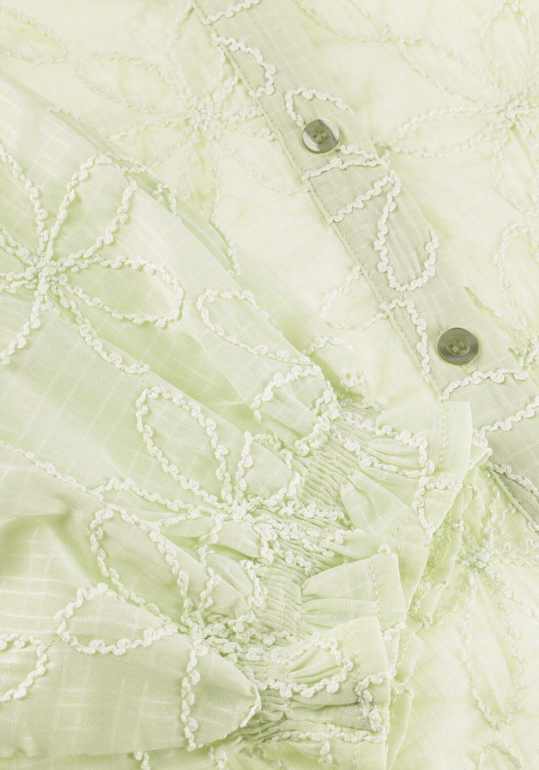 YDENCE BLOUSE ISAMAE Blouses en vert - large