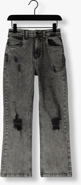 FRANKIE & LIBERTY Flared jeans FRANKIE STRAIGT LEG BLACK en gris - large