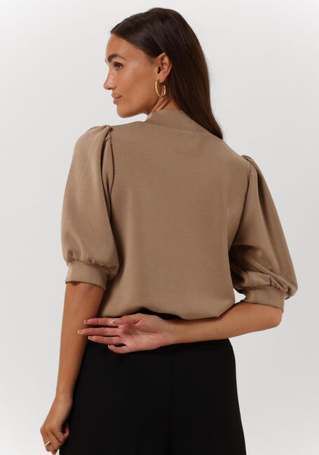 MY ESSENTIAL WARDROBE Haut THE PUFF BLOUSE en marron - large