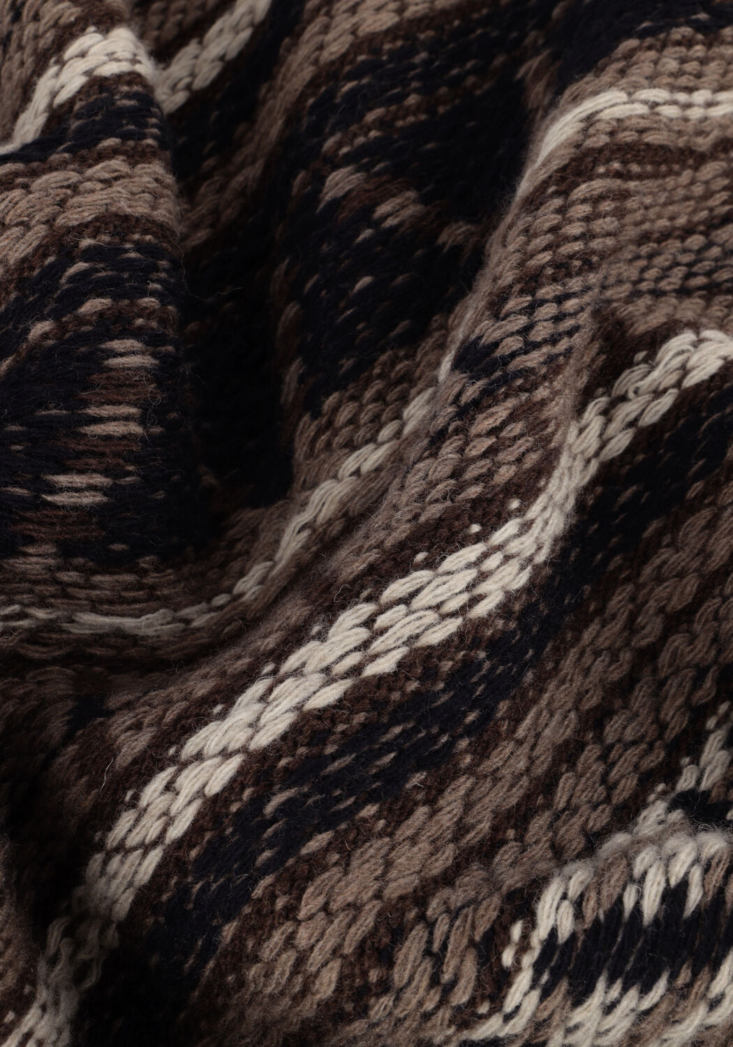 FOR&Eacute;T Spencer CONE JACQUARD VEST Bleu fonc&eacute; - large