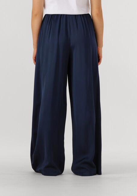 Donkerblauwe SELECTED WOMEN Wijde broek SLFLEONORE HW WIDE PANT B - large