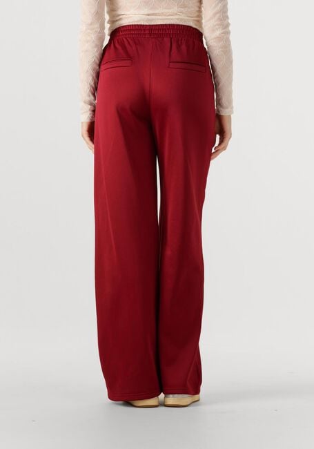 ALIX THE LABEL Pantalon large LADIES KNITTED TRAINING SWEAT PANTS Bordeaux - large