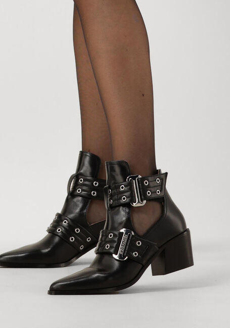 Zwarte STEVE MADDEN Enkellaarsjes GRAZIA - large